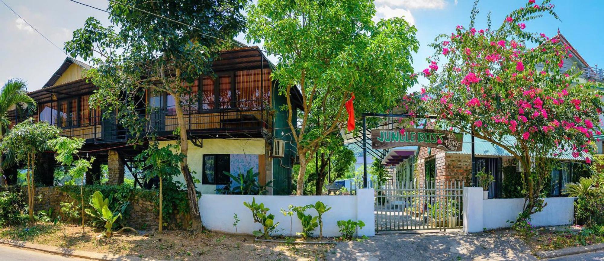 Jungle Boss Homestay Phong Nha Exterior foto
