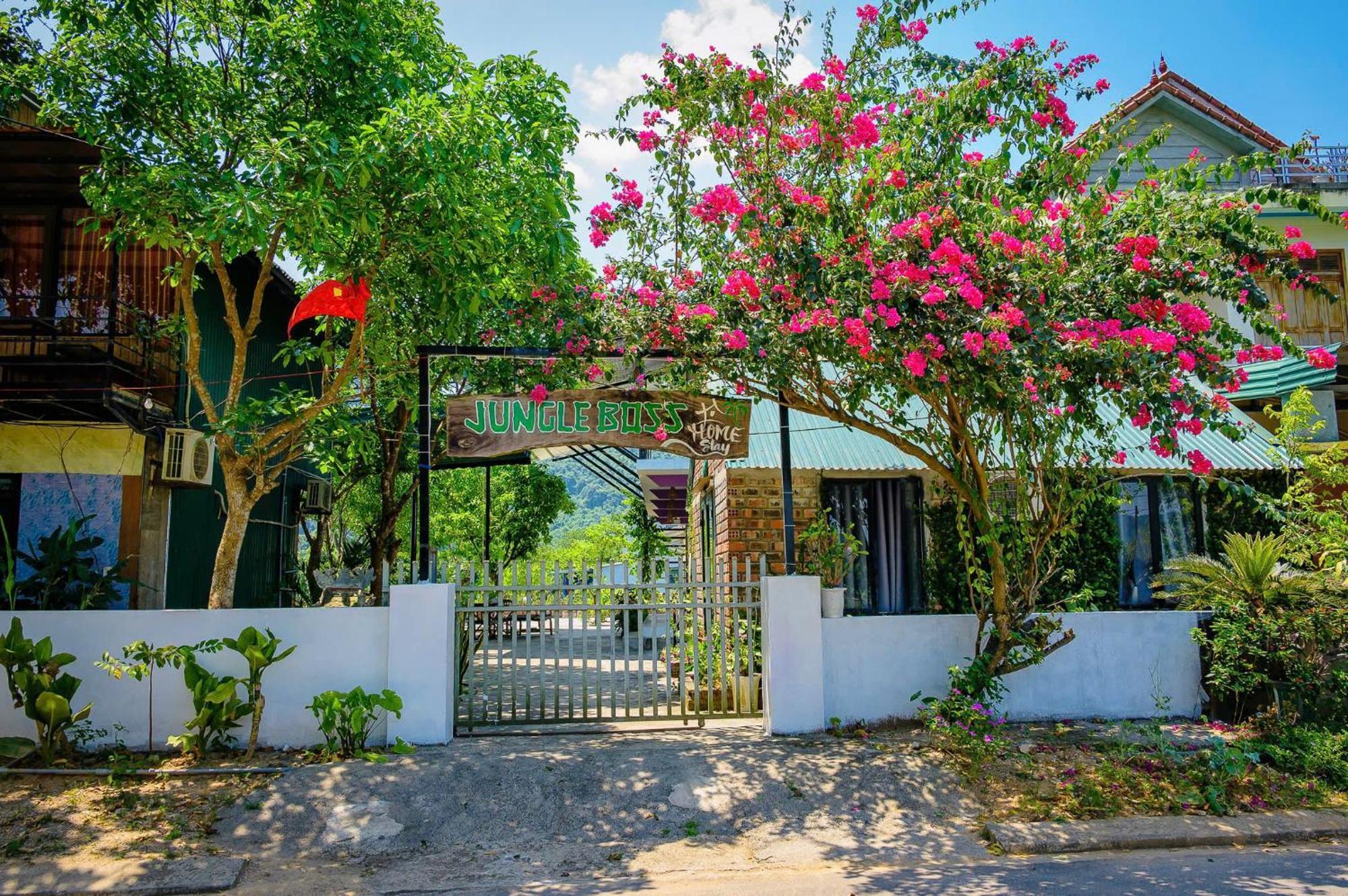 Jungle Boss Homestay Phong Nha Exterior foto