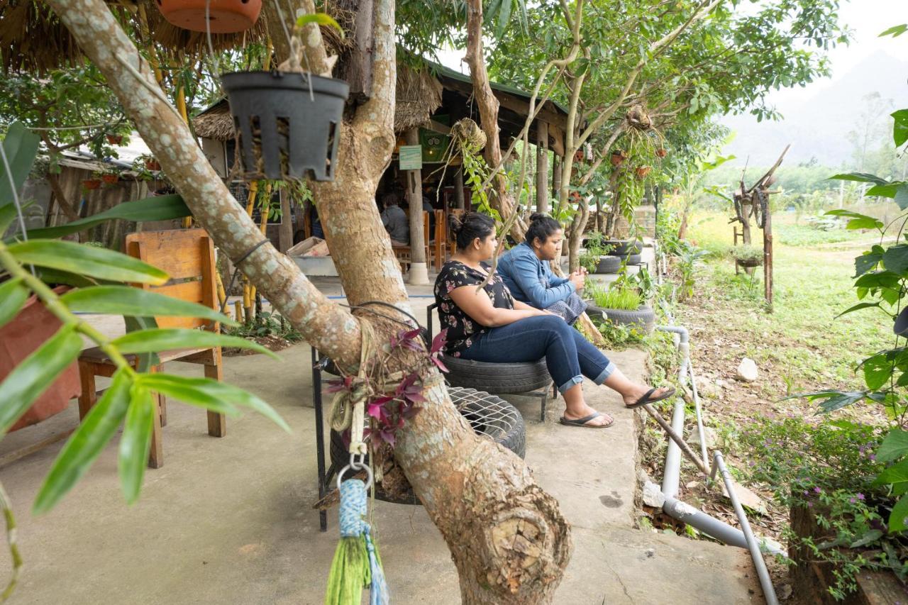 Jungle Boss Homestay Phong Nha Exterior foto